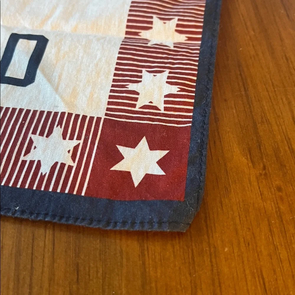 Double RL RRL Ralph Lauren Bandanna Scarf Union Workers Eagle American Workwear